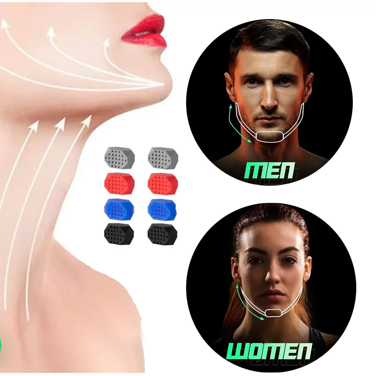 Miniatura 5 de Ejercitador de mandíbula Pack x 4 pares